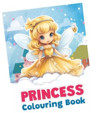 Princess Colouring Book